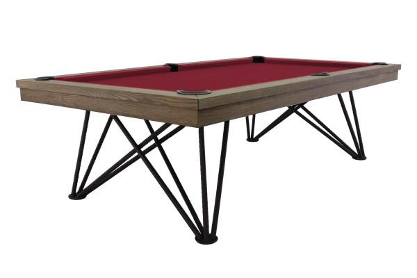 Pool Table / Dining Table Rasson Dauphine 8 ft. Silver Mist Oak