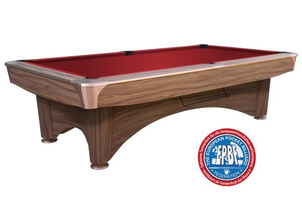 Billiard Table Pool Dynamic III 9 ft. Modern Brown professional table