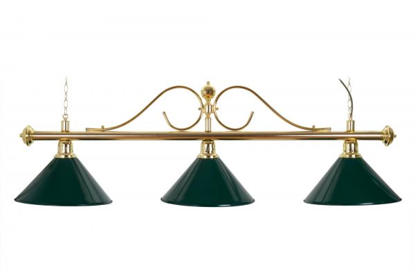 Table Light Classic Green 3 Bells